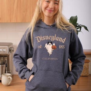 Magical Land Halloween Sweatshirt With Free Gift Bag, Trendy Sweatshirt, Disneyland Sweatshirt, Oversized Sweatshirt, Halloween Sweatshirt