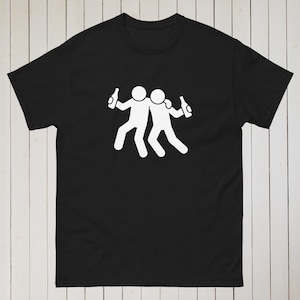 Lustiges Saufkumpanen Design - Klassisches Unisex T-Shirt