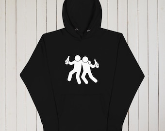 Funny Drinking Buddy Design - Unisex Hoodie