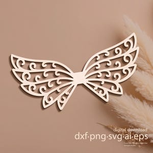 Feenflügel für Laser, svg Lasercut Dateien