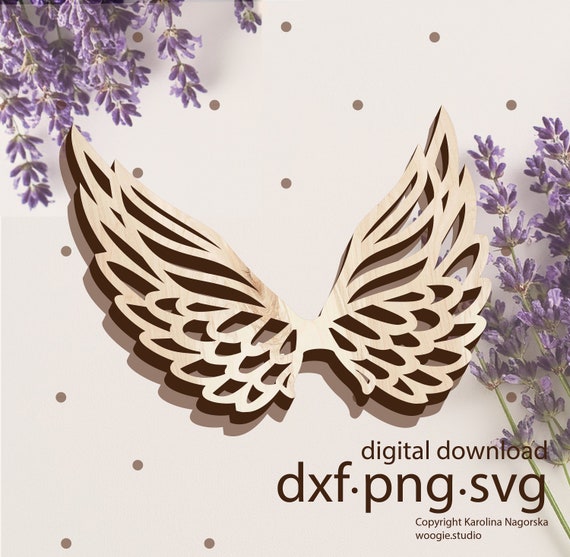 Butterfly Wings for Laser Cutting Machines, Macrame Doll Wings( Digital Download SVG)