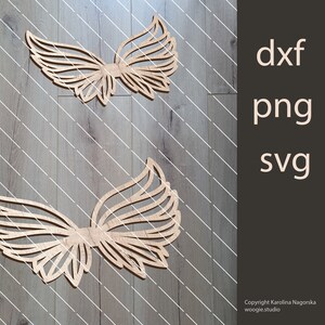 macrame wings, SVG file, PNG file, DXF file, instant file, wings, plywood files