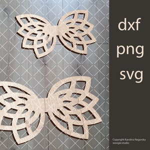 macrame wings, SVG file, PNG file, DXF file, instant file, wings, plywood files