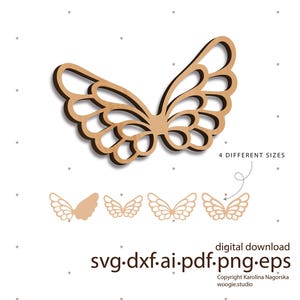 Angel Wings File for Laser Cut