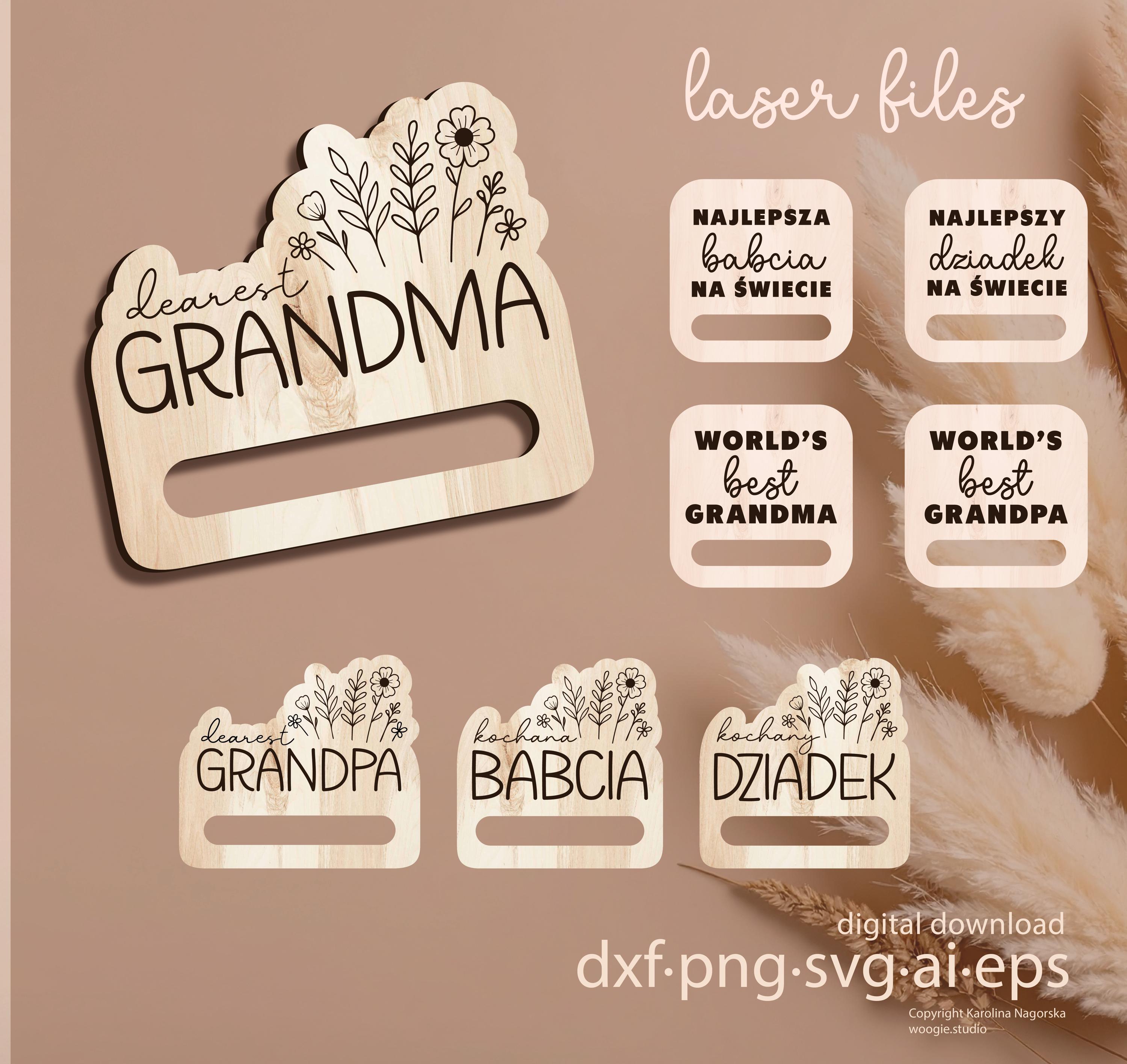 Grandparent day gift - Etsy België, image size:3000x2831