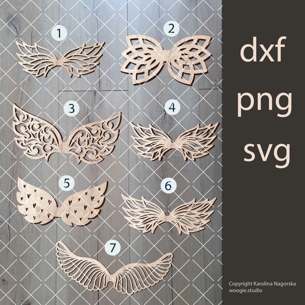 macrame wings, SVG file, PNG file, DXF file, instant file, wings, plywood files