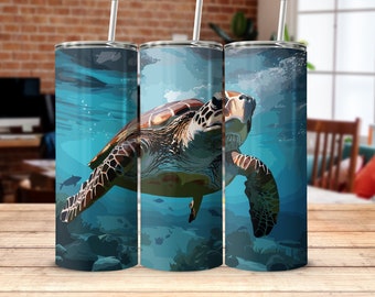 turtle 20 OZ Stainless Steel Tumbler.