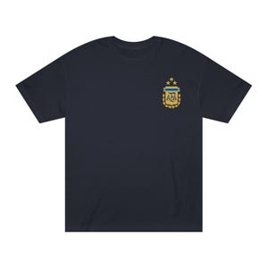 Argentina Soccer National Team Unisex Classic Tee, Football Fan Shirt, Sports Team Gift, Patriotic Soccer Jersey, World Cup Merch