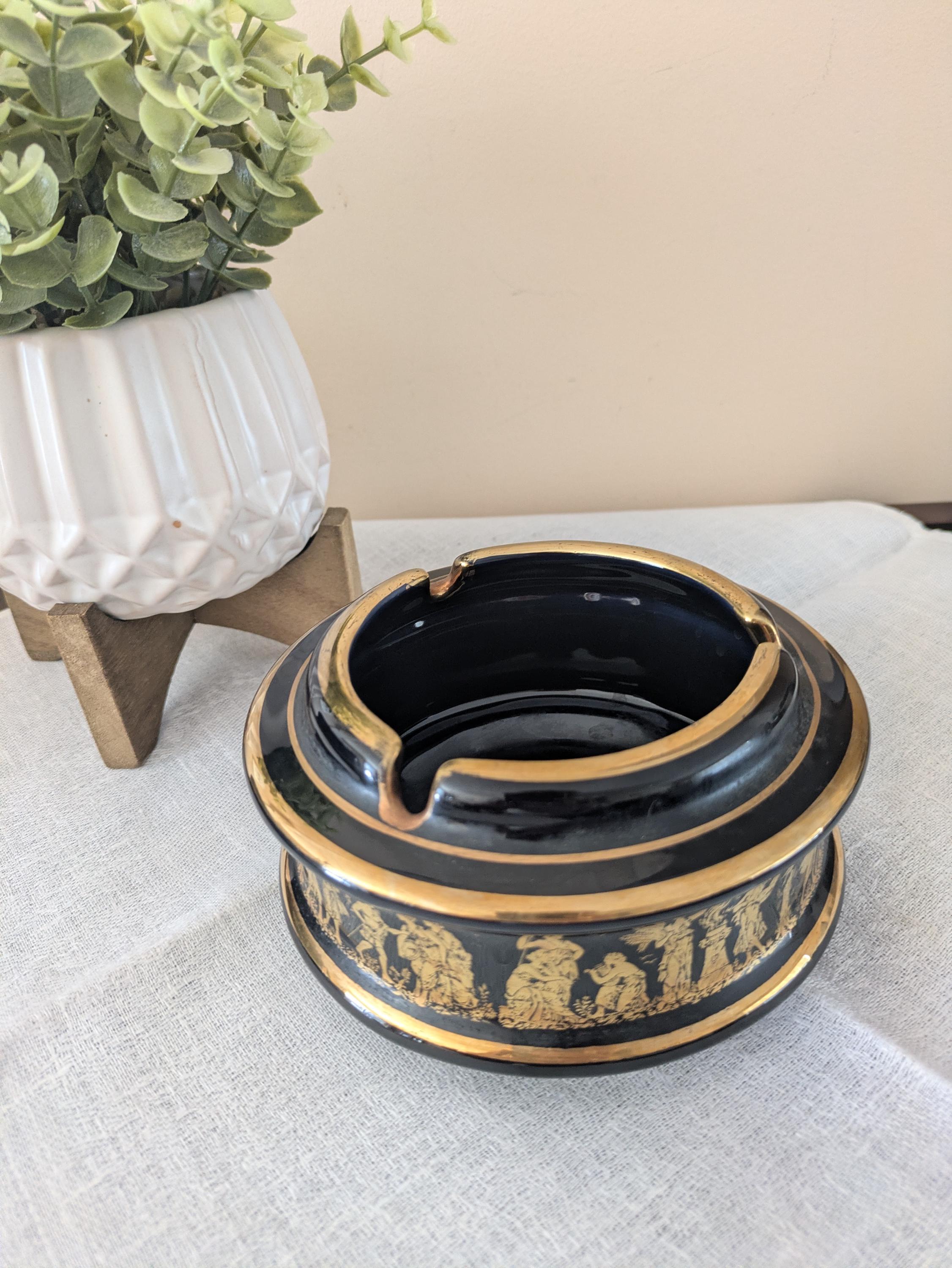 24k Gold Ashtray - Etsy