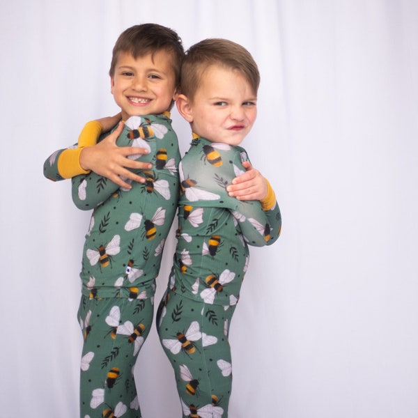 Children pajamas | bamboo sleeper | kids pajamas | Bamboo onesie | Bamboo Pajamas | Bamboo pajamas | Toddler bamboo Pajamas | two piece pjs