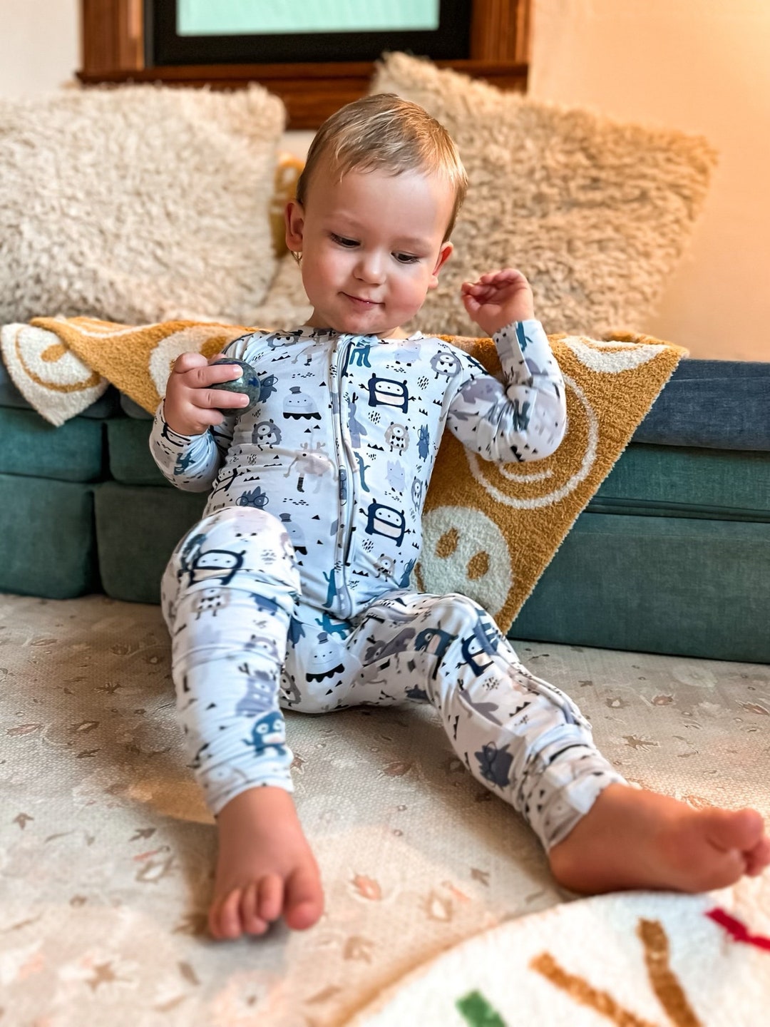Bamboo Pajamas Baby Pajamas Bamboo Onesie Bamboo Baby Pajamas Bamboo