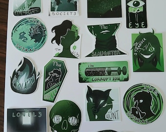 The Magnus Archives | Entity/Fears Sticker Set