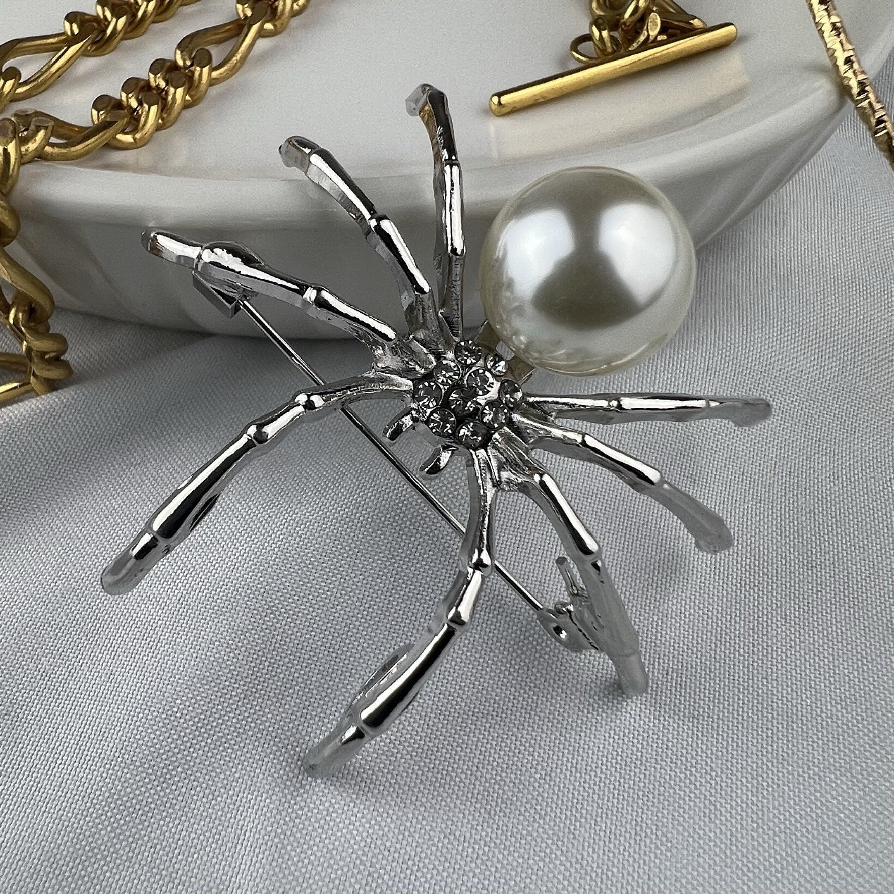 1880/1900 bubble spider charm-germany  Spider jewelry, Jewelry lookbook,  Insect jewelry