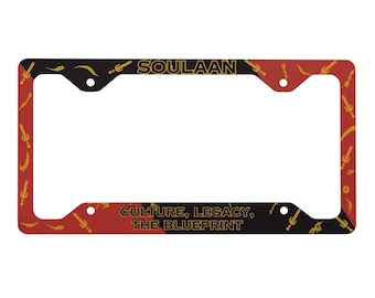 Marco de matrícula de metal Soulaan (Soulaani)