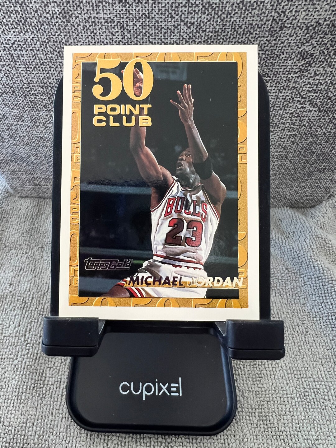 then and now michael jordan card