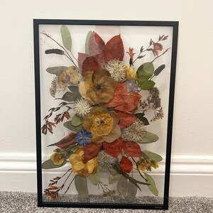 Pressed Wedding Bouquet, Wedding Flower Preservation, Dried Flowers, Pressed Flower Frame, Pressed Wedding Frames, Preserve Brides Bouquet