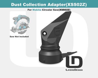 Makita XSS02Z Circular Saw Dust Collection Adapter | 3D Printed PETG
