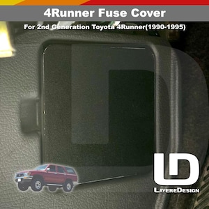Fuse Cover(driver side kick panel) | Toyota 4Runner(1990-1995)