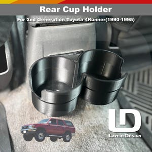 Double Cup Holder(Back Seat) | Toyota 4Runner(1990-1995)