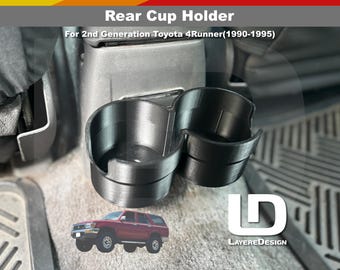 Toyota 4Runner Rear Double Cup Holder | 2nd Gen (1990-1995)