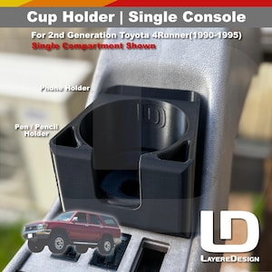 Cup Holder | 2nd Generation Toyota 4Runner(1990-1995) | Two Versions