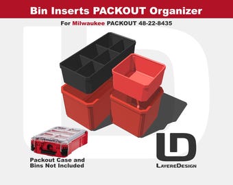Milwaukee PACKOUT Organizer 48-22-8435 Inserts | Custom Tool Storage