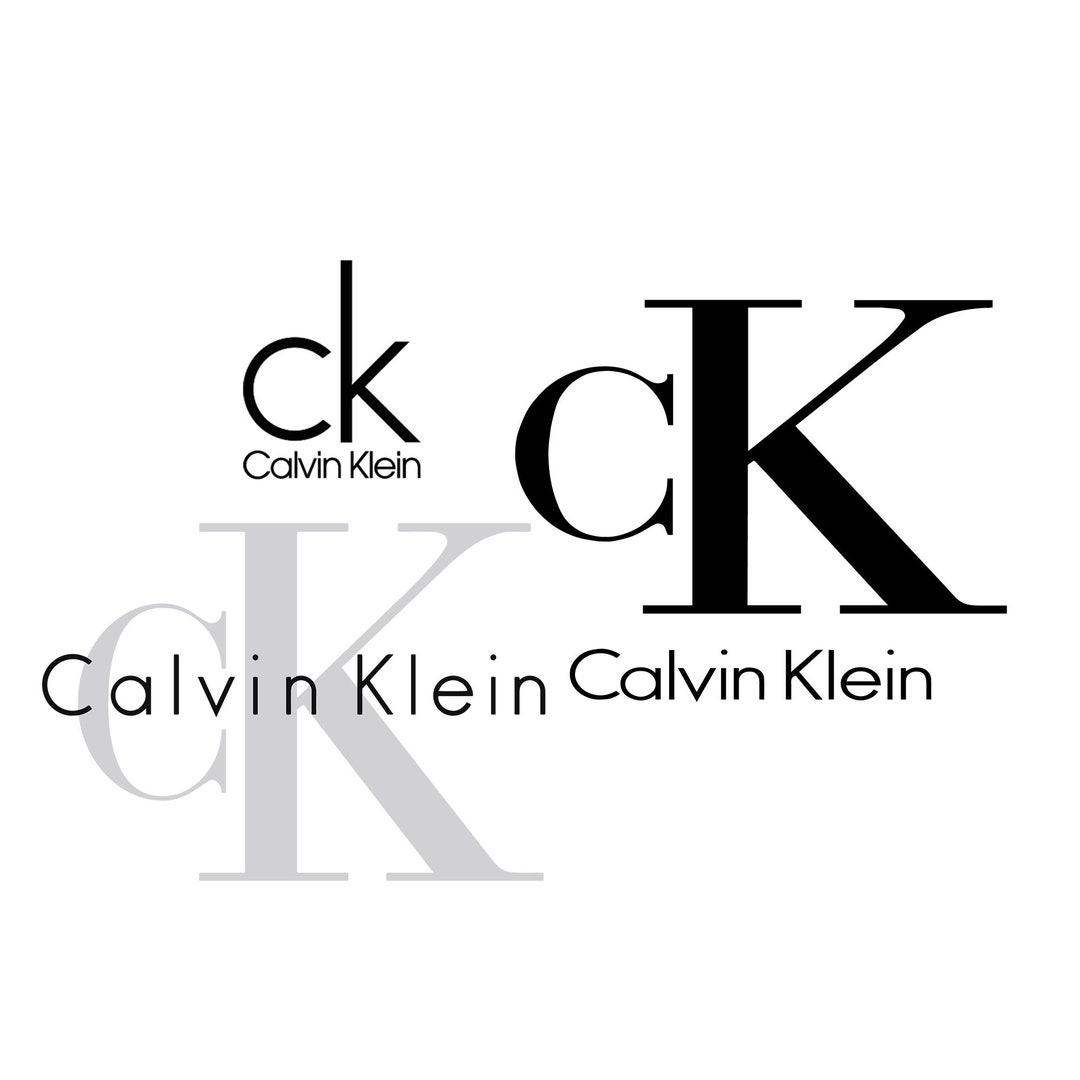 Calvin Klein SVG Filebundle Layered SVG Cricut Cut Files - Etsy