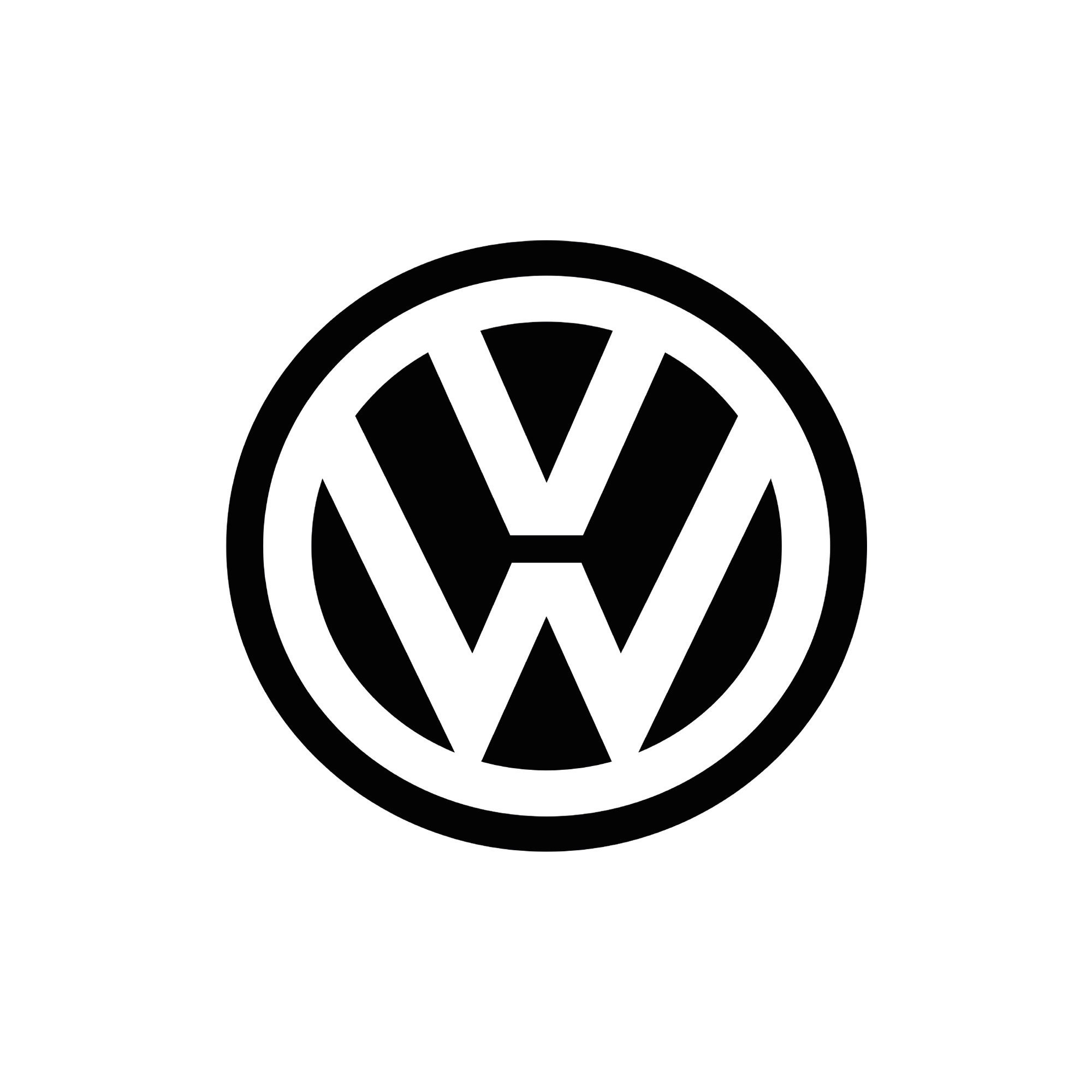 Vw Logo Sticker 