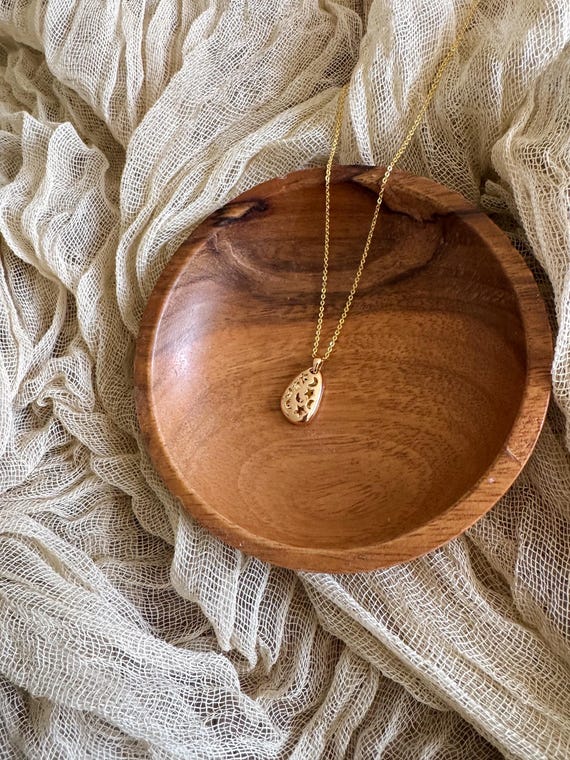 Written in the Stars Necklace · Reversible Bookish Charm Jewelry · Star Reader Gift · Literary Necklace for Book Lovers