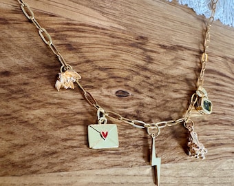 Onyx Storm Charm Necklace • Bookish Jewelry • Xaden Riorsen Inspired Necklace • Gift for Fantasy Readers