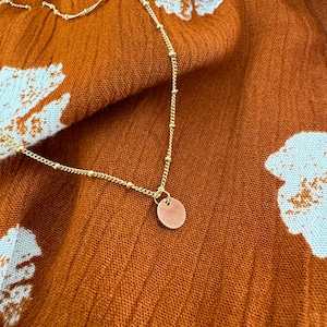 Initial Necklace charm