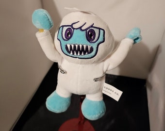 Abominable muñeco de nieve perro juguete peluche