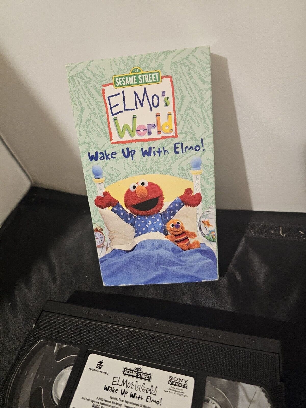 Elmos World Wake up With Elmo VHS - Etsy