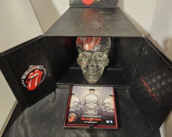 Produits de beauté ! Crystal Head 50e anniversaire des Rolling Stones et 2CD LIVE JP