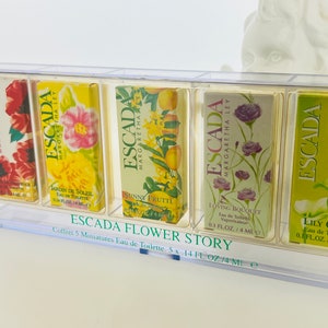 Vintage Escada - Flower Story Giftset 5 Miniatures 4 ml (Eau de Toilette)