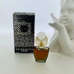 Vintage Uninhibited Cher 1987 PERFUME Extrait Rare miniature 3,7 ml