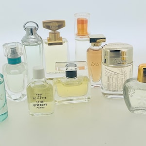Set miniature 10 perfume Eau de Toilette 5 ml