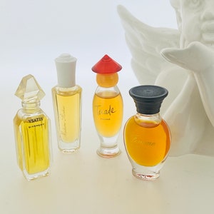 Vintage Set Roschas, Givenchy, Ysatis,Tocade,Madame Rochas,Eau de Rochas,Byzance, Eau de Toilette miniature 4 ml