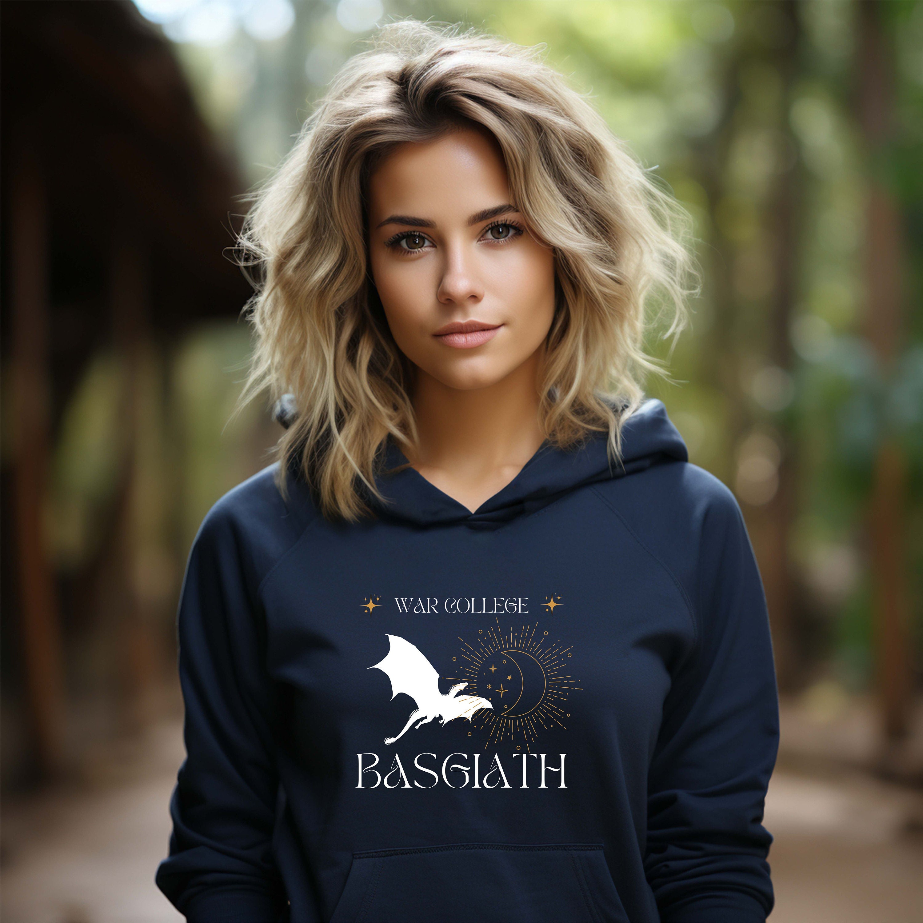 Basgiath Hoodie, Fourth Wing Hoodie, Dragon Rider, Xaden Riorson