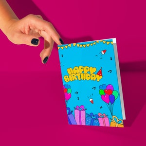 16th Birthday Gift, 18th Birthday Gift, 80th Birthday Card, 30th Birthday Card, 40th Birthday Card, Cute Stationary, Birthday Card
