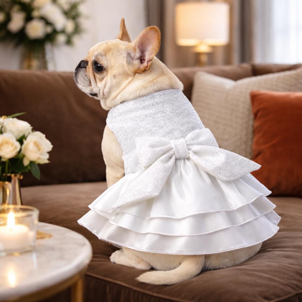 white christmas dresses dog christmas outfit costume |dog christmas clothes