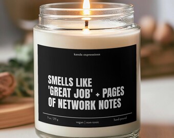 Film TV Crew Gift, Smells Like Great Job + Pages Network Notes, Post Production