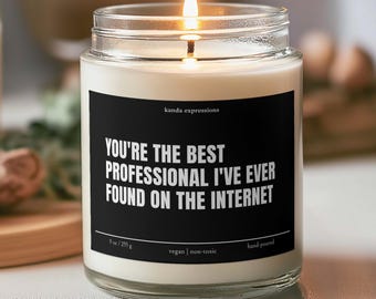 Funny Veterinarian Candle Vet Tech Gift Best Veterinarian Gift For Vet Tech Week Veterinarian Thank You Gift Basket Doctor Christmas Gifts
