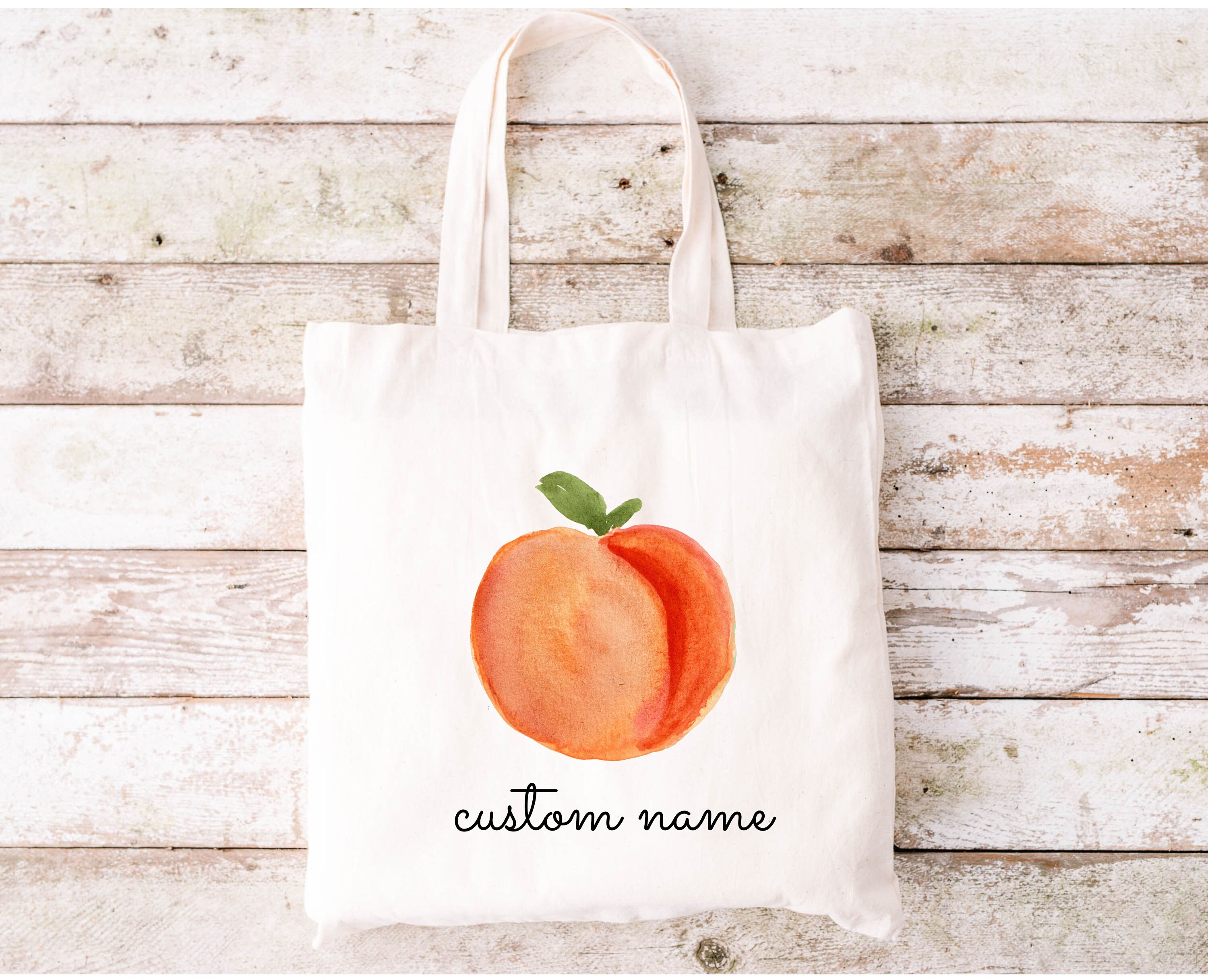 人気大割引 Tote Peach Bag Etsy - バッグ