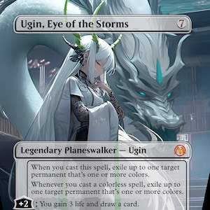 Ugin, Eye of the Storms - Foil/Non Foil - High quality proxy card