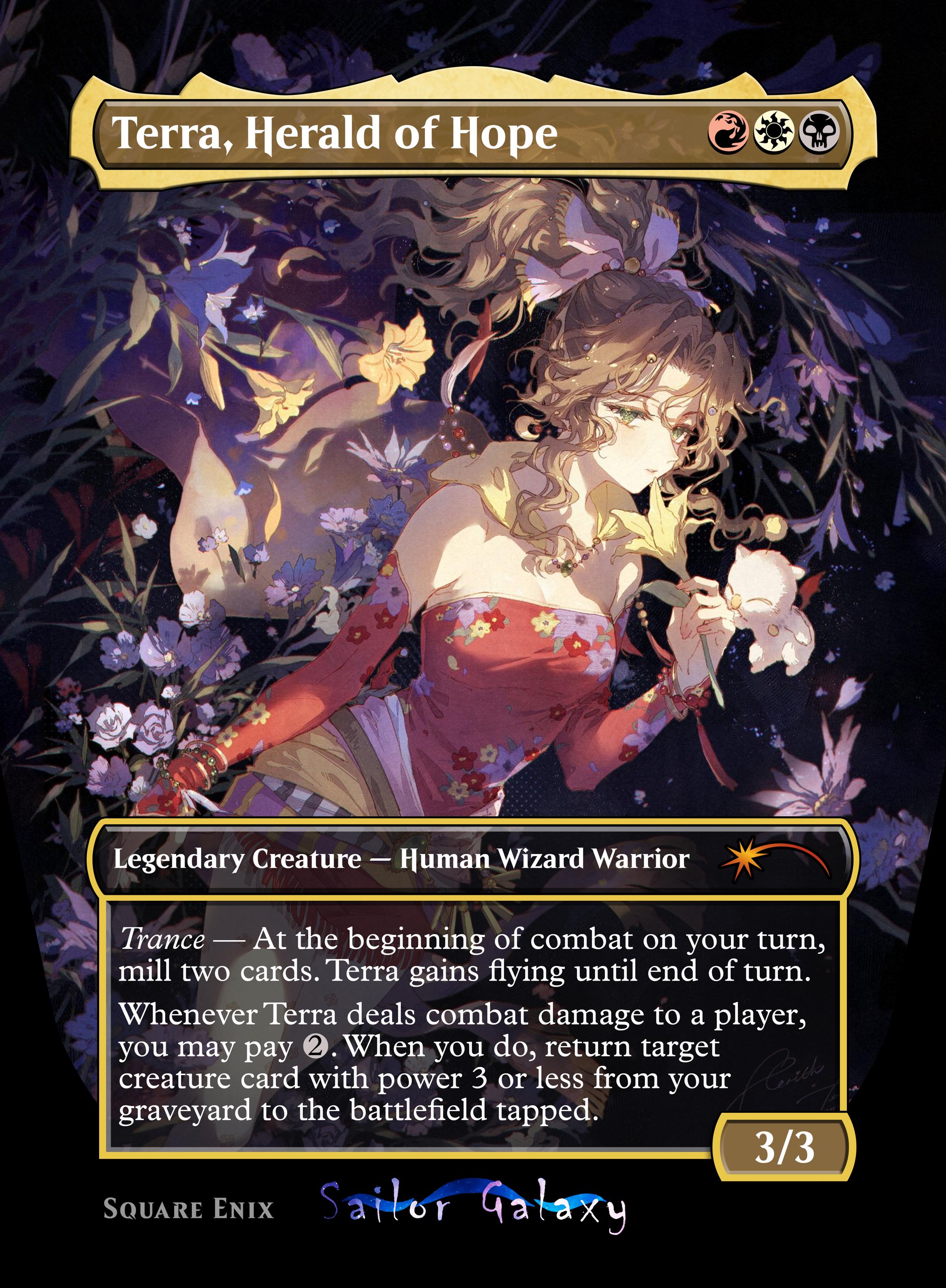 Terra, Herald of Hope - Foil/non Foil - High Quality Proxy Card - Etsy