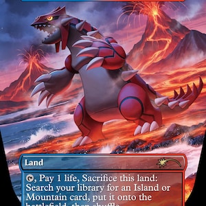 Fetch Lands - Pokémon - Carte proxy de haute qualité - Film métallisé/non métallisé - Individuel/lot