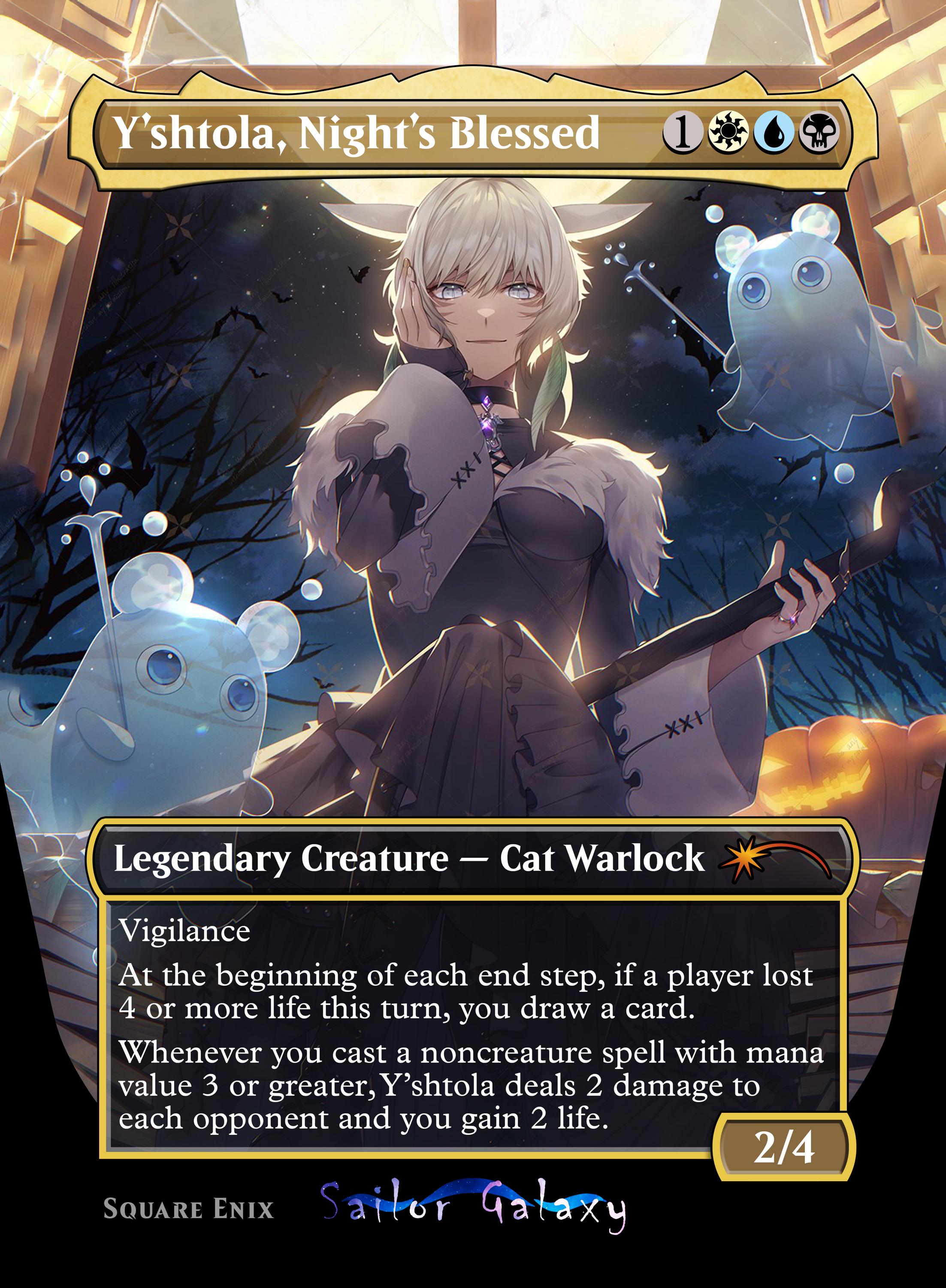 Y'shtola, Night's Blessed - Foil/Non Foil - High quality proxy card