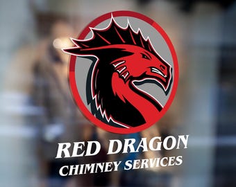 Custom Logo Storefront Decals: Waterproof Vinyl Window Stickers