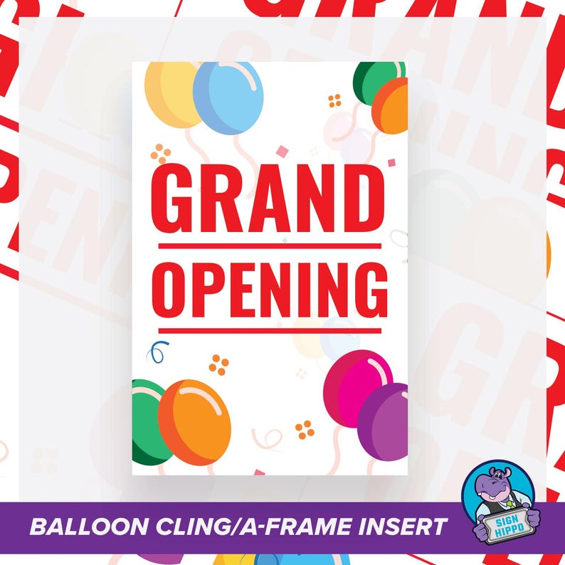 Pre-designed Grand Opening Advertising Kits. Promote Your Small ...